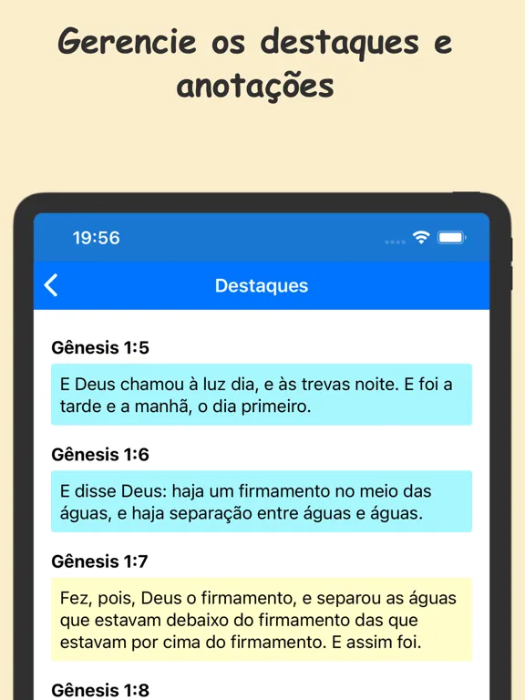 Скриншоты Bíblia Sagrada: Evangelho Dia iPad 