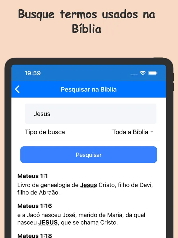 Скриншоты Bíblia Sagrada: Evangelho Dia iPad 