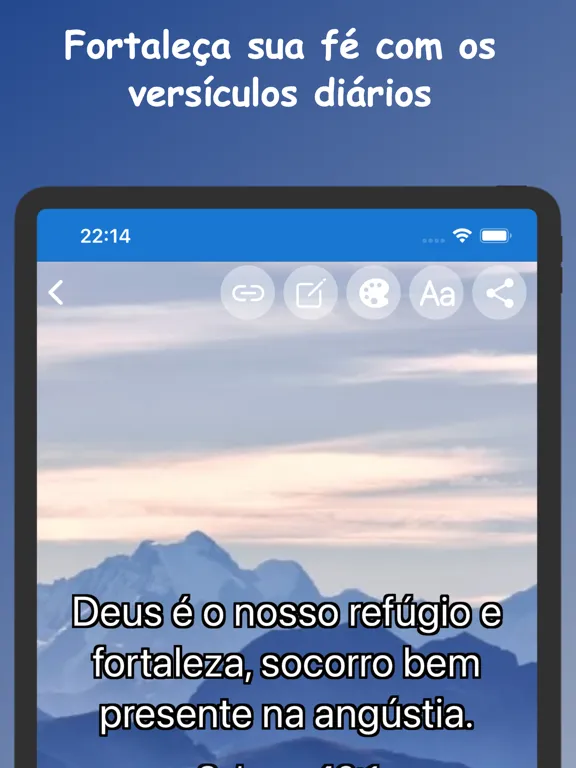 Скриншоты Bíblia Sagrada: Evangelho Dia iPad 
