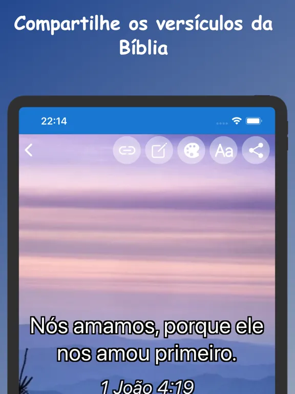 Скриншоты Bíblia Sagrada: Evangelho Dia iPad 