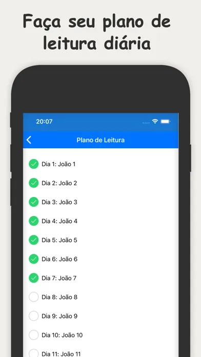 Скриншоты Bíblia Sagrada: Evangelho Dia