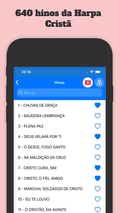 Captures d'écran de Bíblia Sagrada com Harpa