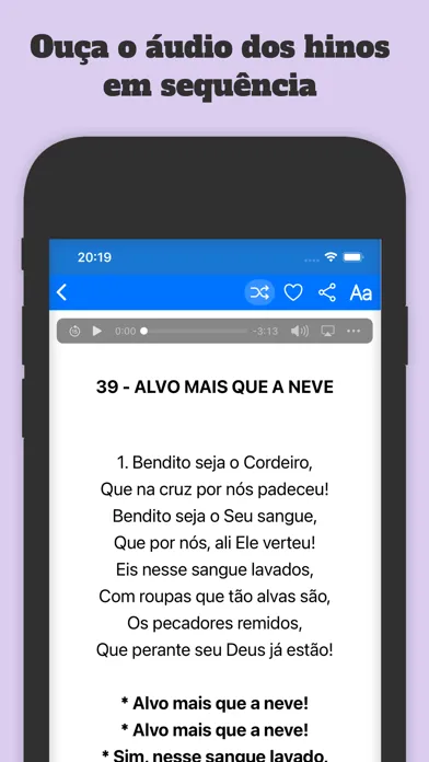 Captures d'écran de Bíblia Sagrada com Harpa