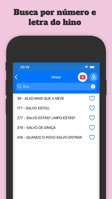 Captures d'écran de Bíblia Sagrada com Harpa