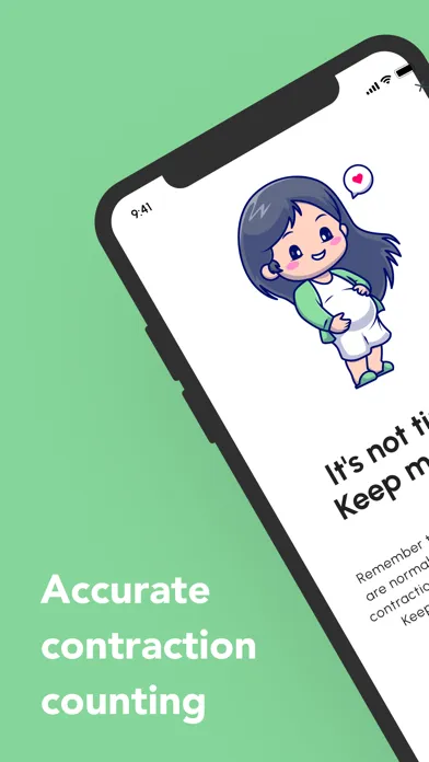 Contraction Tracker Counter Screenshots