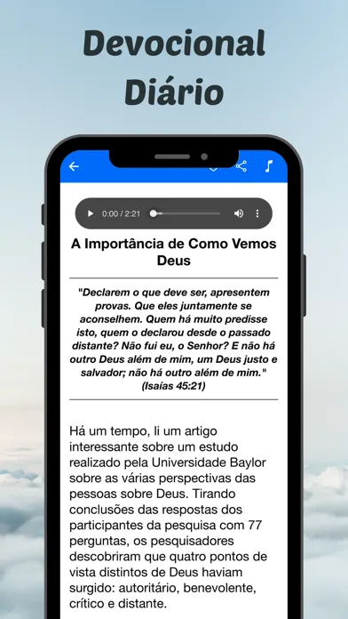Devocional Diário: Pão Cristão应用截图