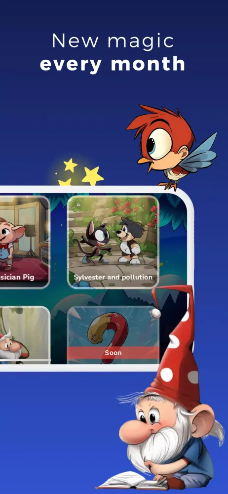 Capturas de tela do Bedtime Stories for Kids Books