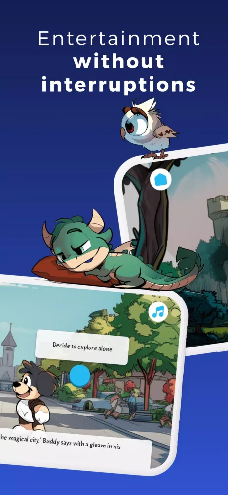 Capturas de tela do Bedtime Stories for Kids Books