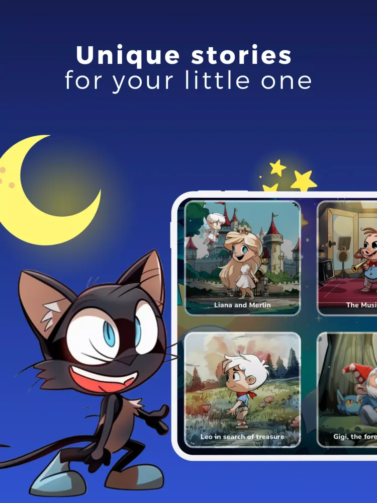 Capturas de tela do Bedtime Stories for Kids Books