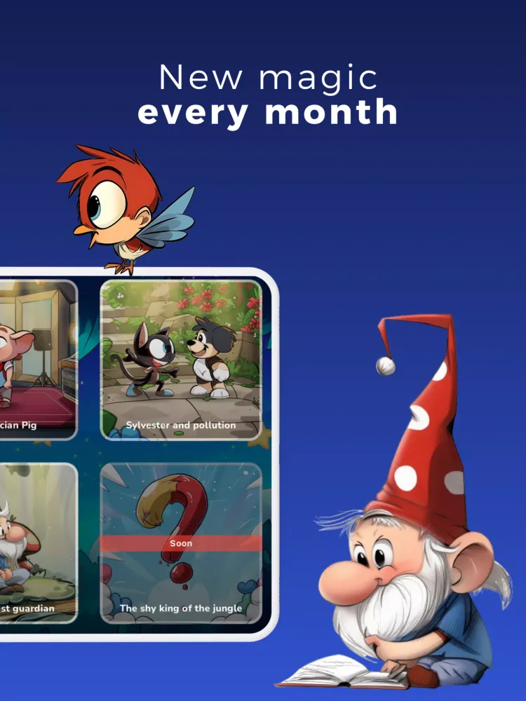 Capturas de tela do Bedtime Stories for Kids Books