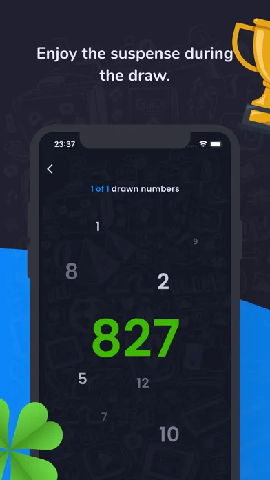 ภาพหน้าจอของ Random generator number