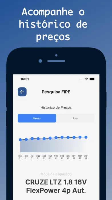 Tabela FIPE: Consultar Veículo スクリーンショット