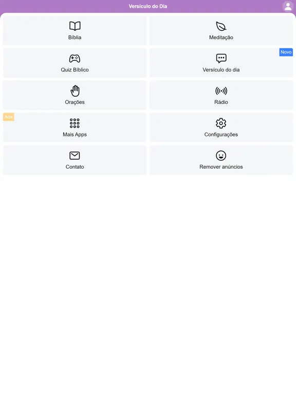 Скриншоты Versículo do Dia Mensagens iPad 