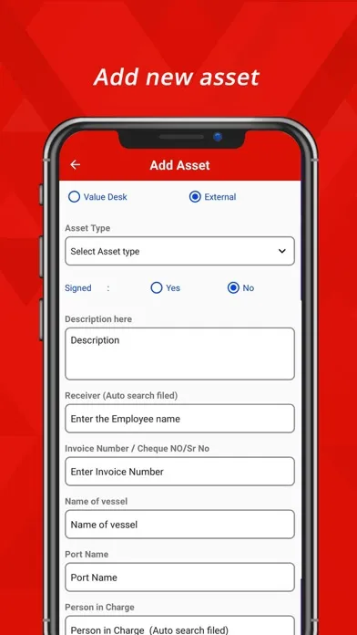 mAsset - Asset Tracker سکرین شاٹس