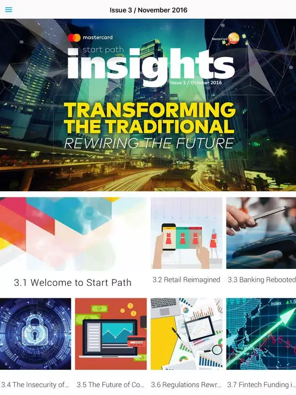 MasterCard Start Path Insights iPad 应用截图