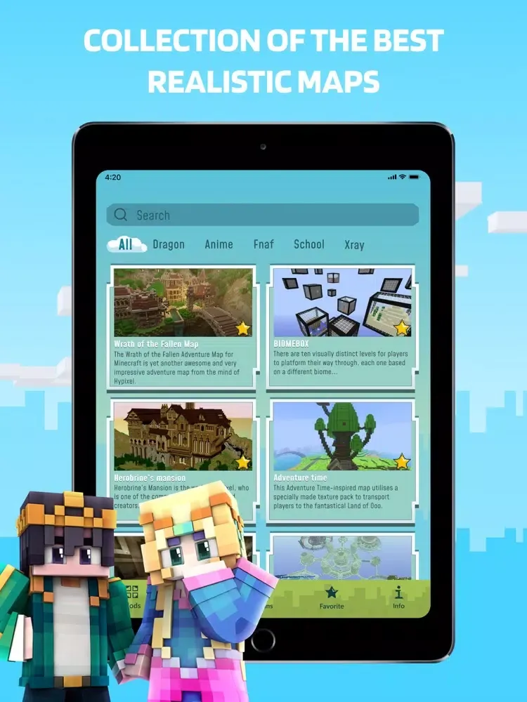 Master Craft for Minecraft iPad  স্ক্রিনশট