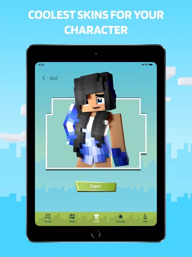 Master Craft for Minecraft iPad  স্ক্রিনশট