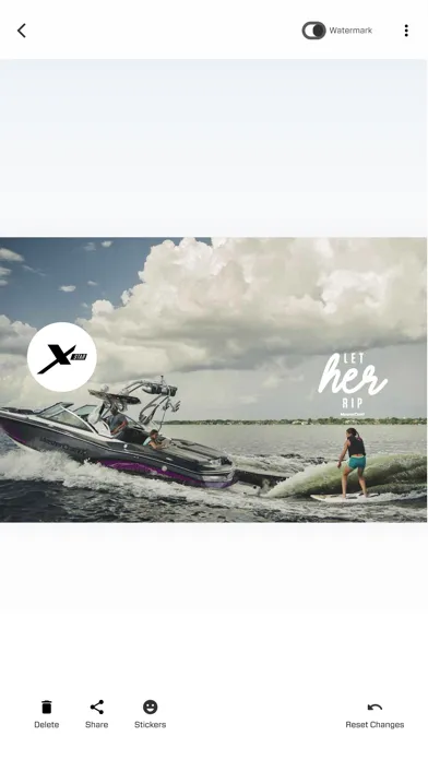 ภาพหน้าจอของ MasterCraft Connect App