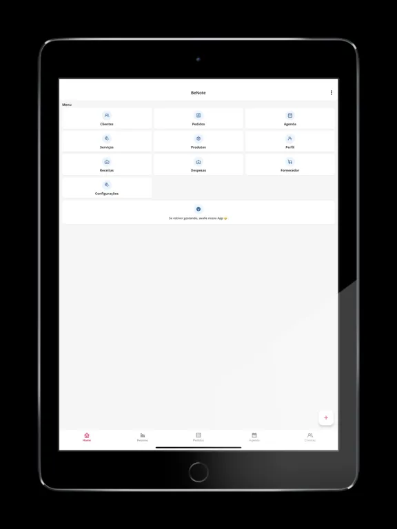 Agenda de Clientes e Serviços iPad 應用截圖