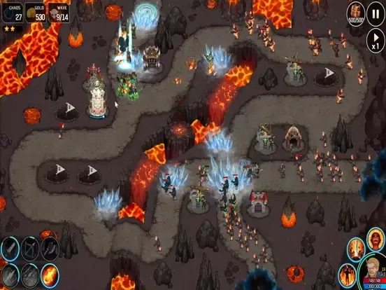Chaos Rush : Tower Defense iPad  Screenshots