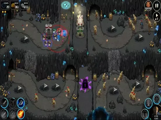 Chaos Rush : Tower Defense iPad  Screenshots