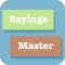 Proverbs & Sayings Master