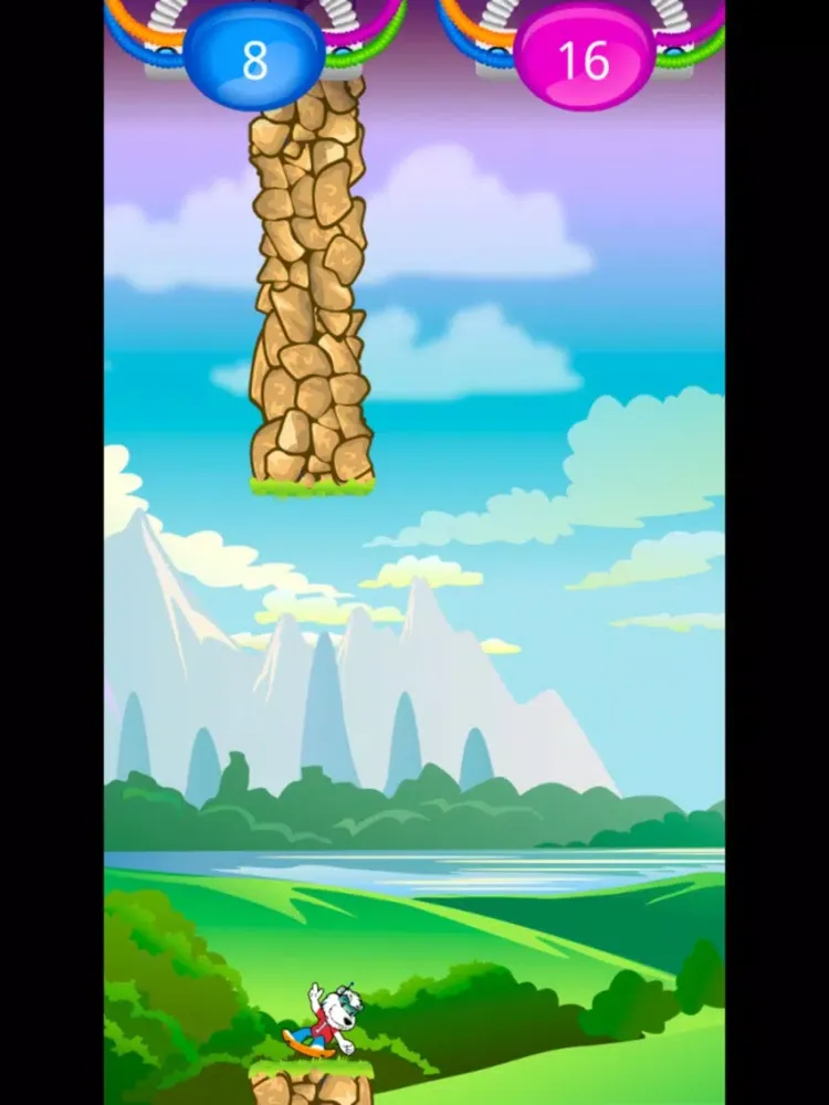 Tangkapan layar ICEE Jump iPad 