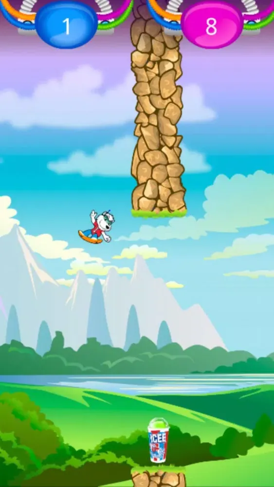Tangkapan layar ICEE Jump
