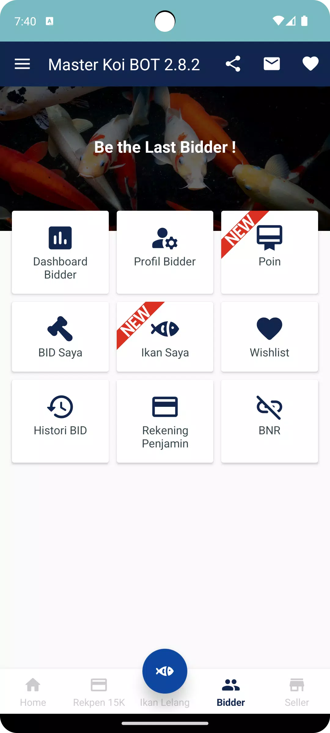 Master Koi BOT Screenshots