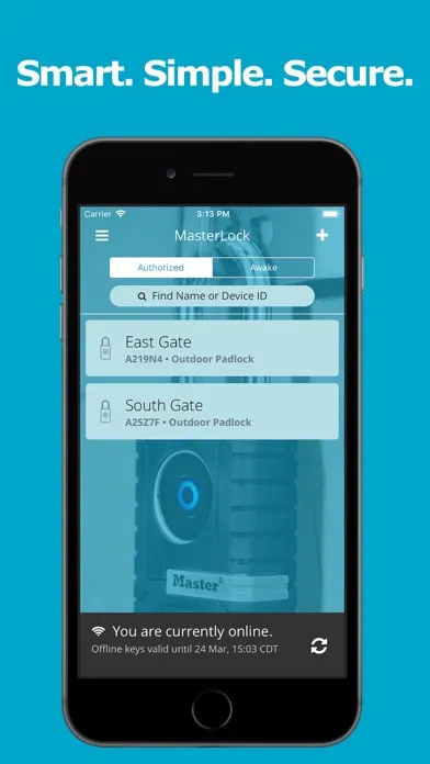 Capturas de pantalla de Master Lock Vault Enterprise