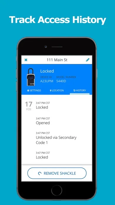 Capturas de pantalla de Master Lock Vault Enterprise