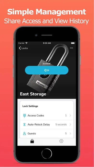 Capturas de pantalla de Master Lock Vault Home