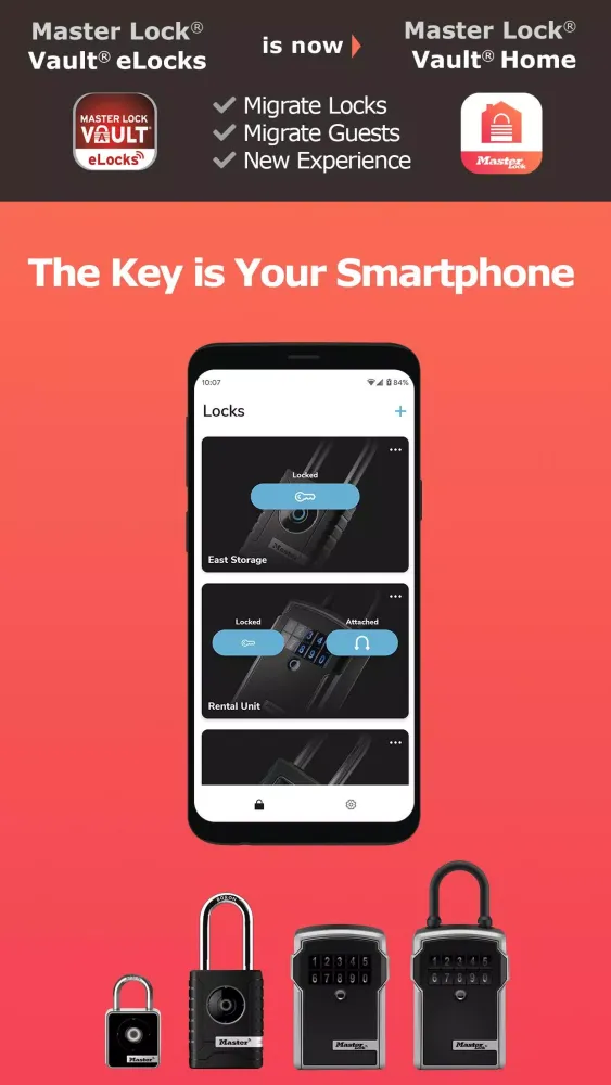 Master Lock Vault Home Screenshots
