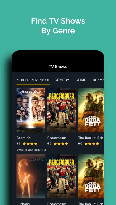 Capturas de tela do Fetchfruit : Movies And Series