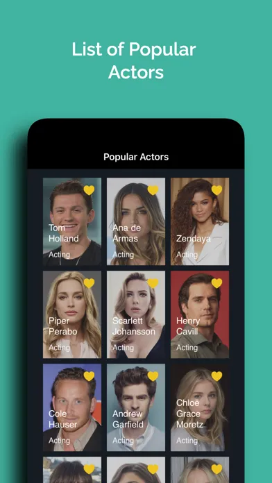 Capturas de tela do Fetchfruit : Movies And Series