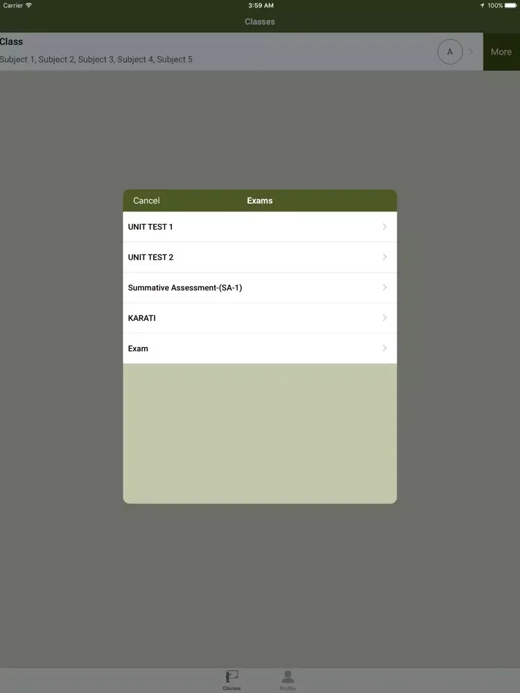 Capturas de pantalla de Master Minds E M High School iPad 
