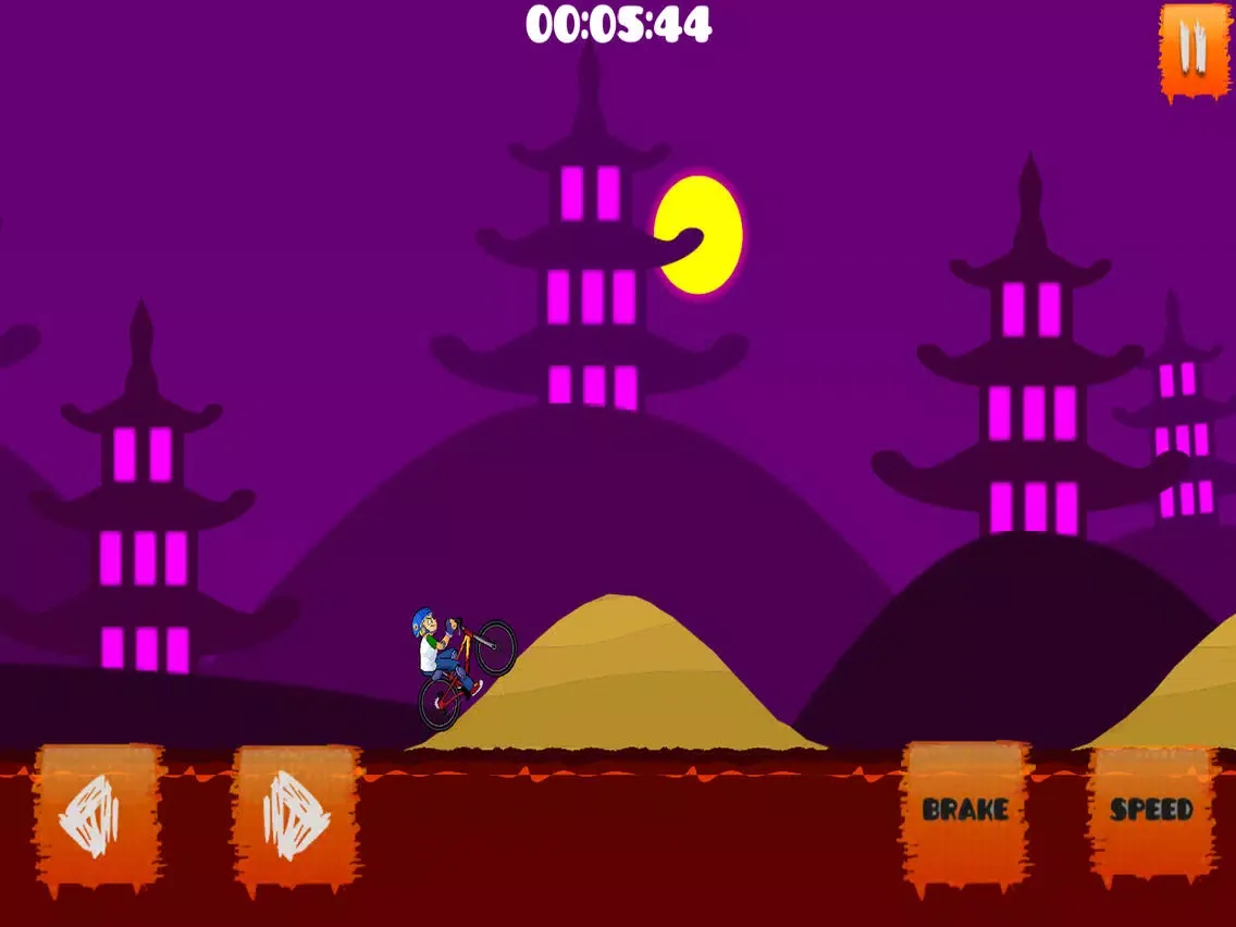 Capturas de tela do BMX Hill Climb iPad 