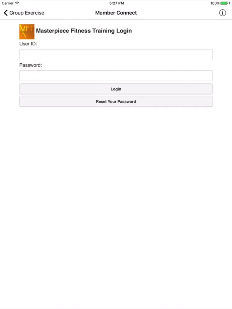 Masterpiece Fitness Training iPad  سکرین شاٹس