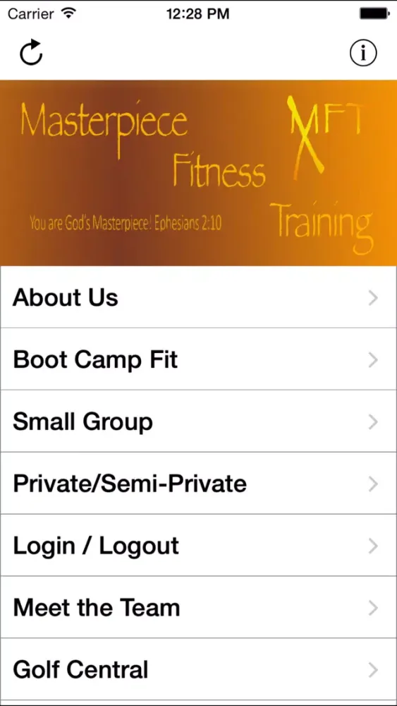 Masterpiece Fitness Training سکرین شاٹس