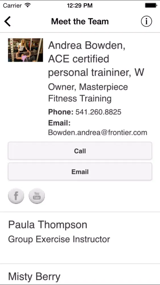 Masterpiece Fitness Training سکرین شاٹس