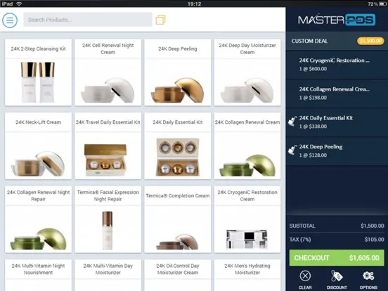 MasterPOS Edge iPad  Ekran Görüntüleri