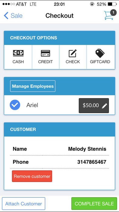 Screenshot di MasterPOS Edge