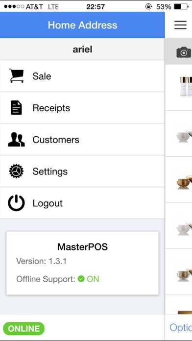 Screenshot di MasterPOS Edge