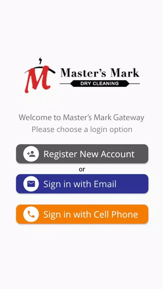 Ảnh chụp màn hình của Master's Mark Gateway