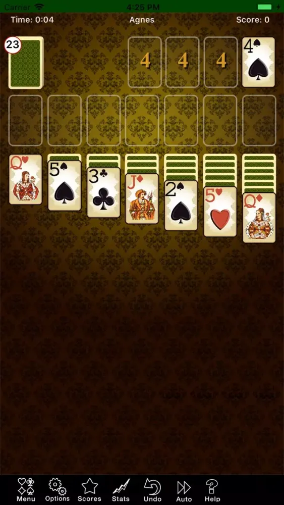 Agnes Solitaire Game 스크린샷