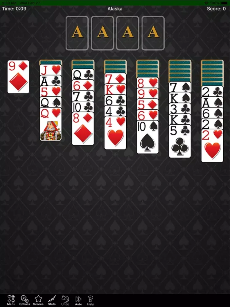Alaska Solitaire iPad  Screenshots