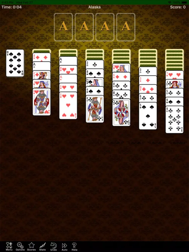 Alaska Solitaire iPad  Screenshots