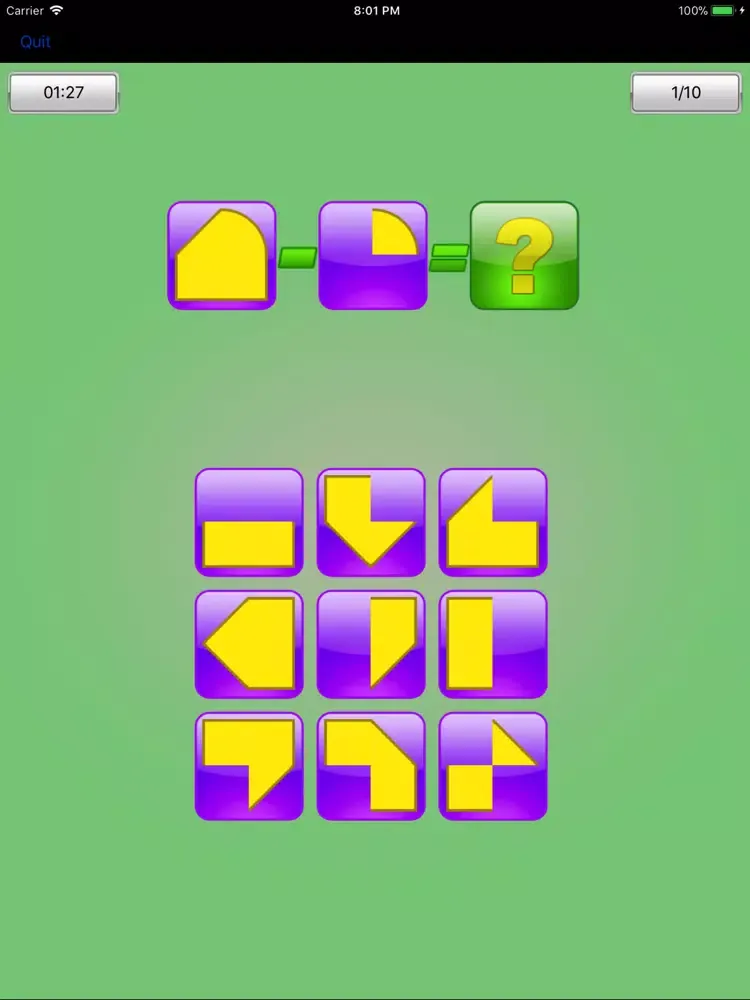 Brain Training Puzzle Games iPad  Screenshots