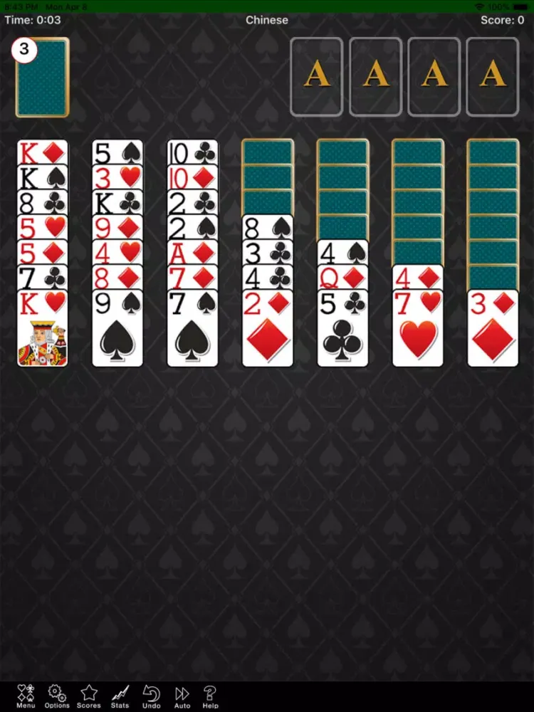 Zrzuty ekranu Chinese Solitaire iPad 