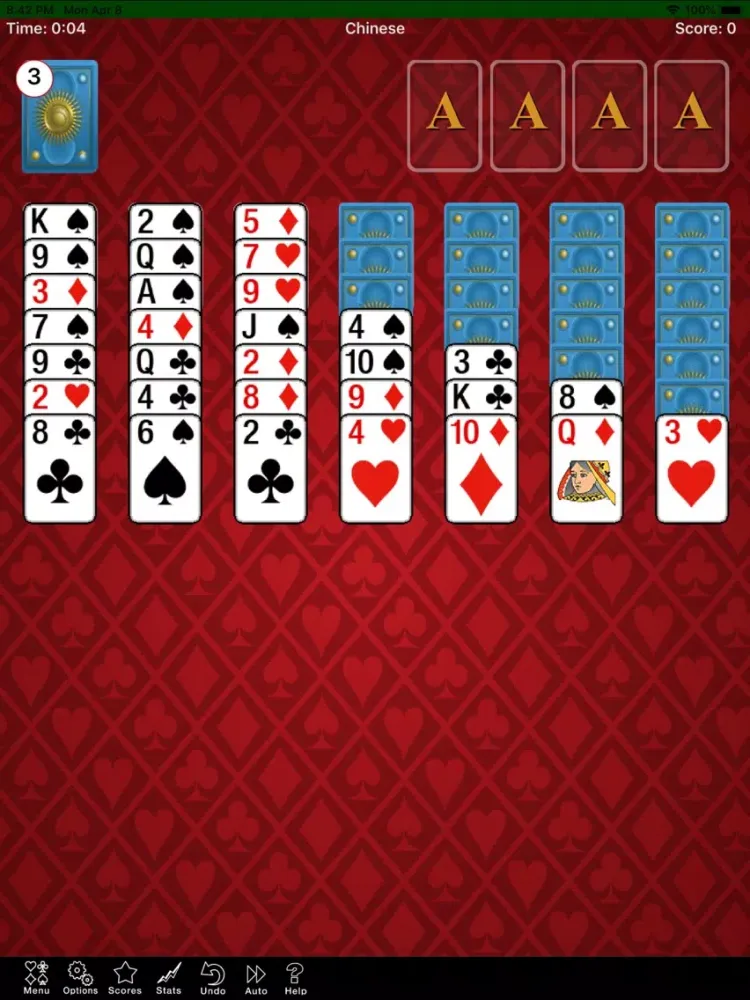 Zrzuty ekranu Chinese Solitaire iPad 